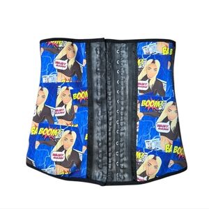 Ann‎ Chery Premadonna Waist Trainer Small | Boned Latex Corset Gym Waist Cincher